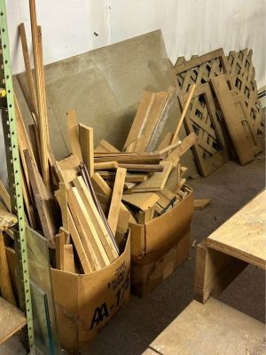 Large Lot of Reclaimed Wood and Scrap Lumber