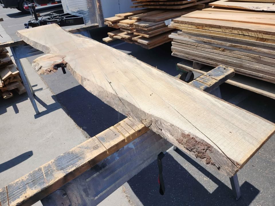 Wood Project Live Edge Slab - 1x20x8.5ft - Image 5