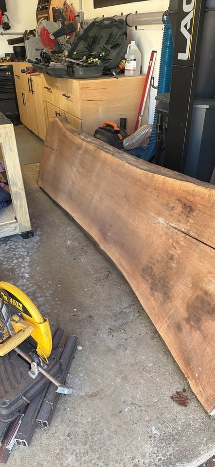 Walnut Live Edge Wood Slabs - Image 5