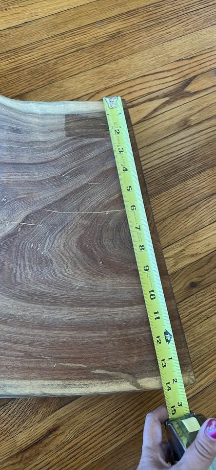 Live Edge Wood Slab Table Top. Charcuterie board. - Image 5