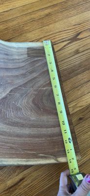 Live Edge Wood Slab Table Top. Charcuterie board.