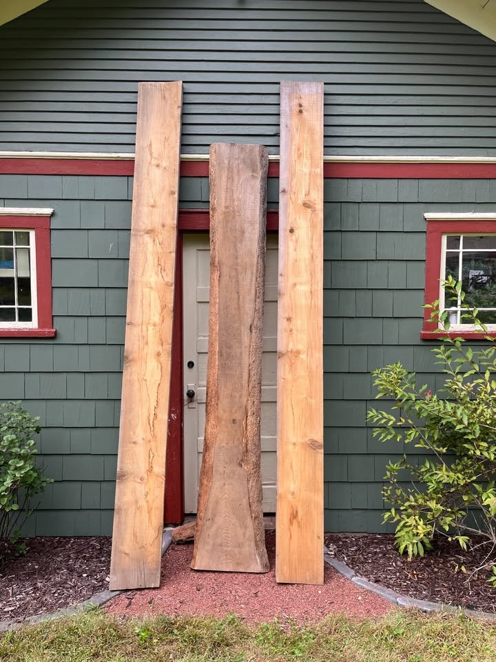 Rough Sawn 100 year old Norwegian Spruce Planks - Image 2