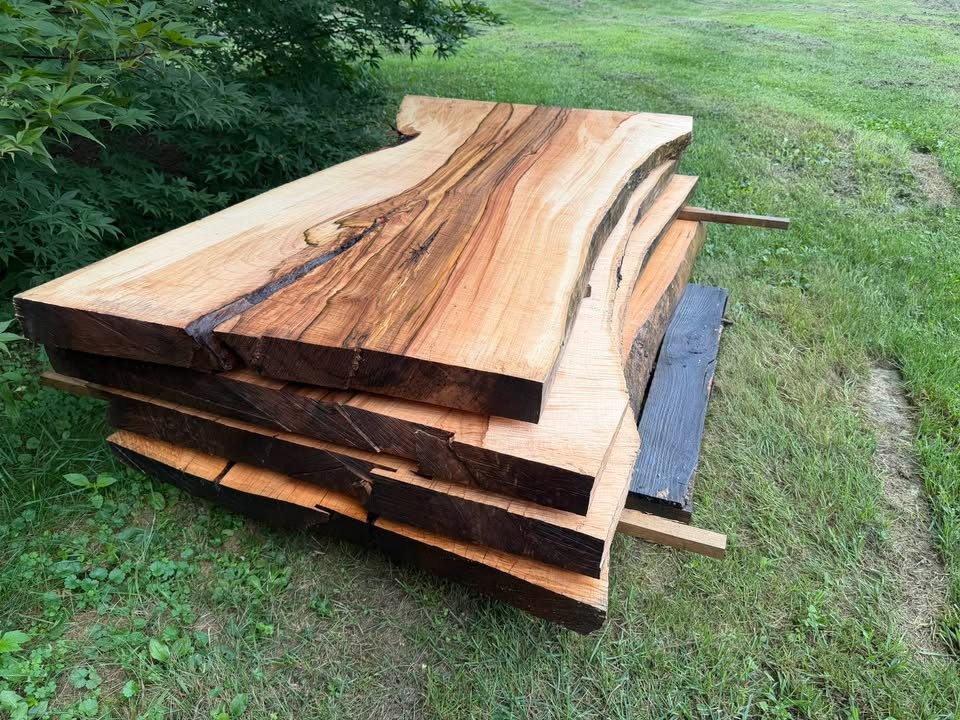 Silver Maple Live Edge Sawmill Slabs - Image 7