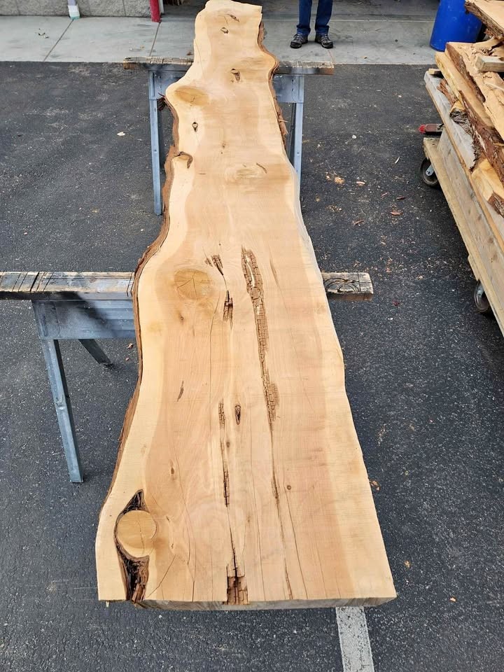 3x19x11.5ft Kiln Dried Juniper Slab - Project Wood - Image 1