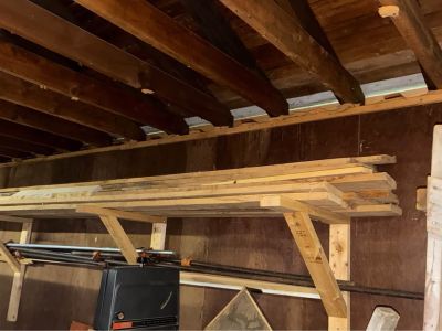 Rough sawn slabs boards