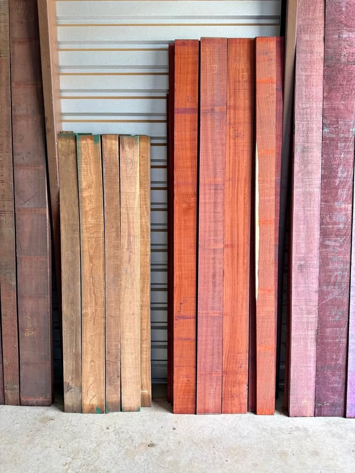 4/4 African Padauk Lumber - $14.50/BF