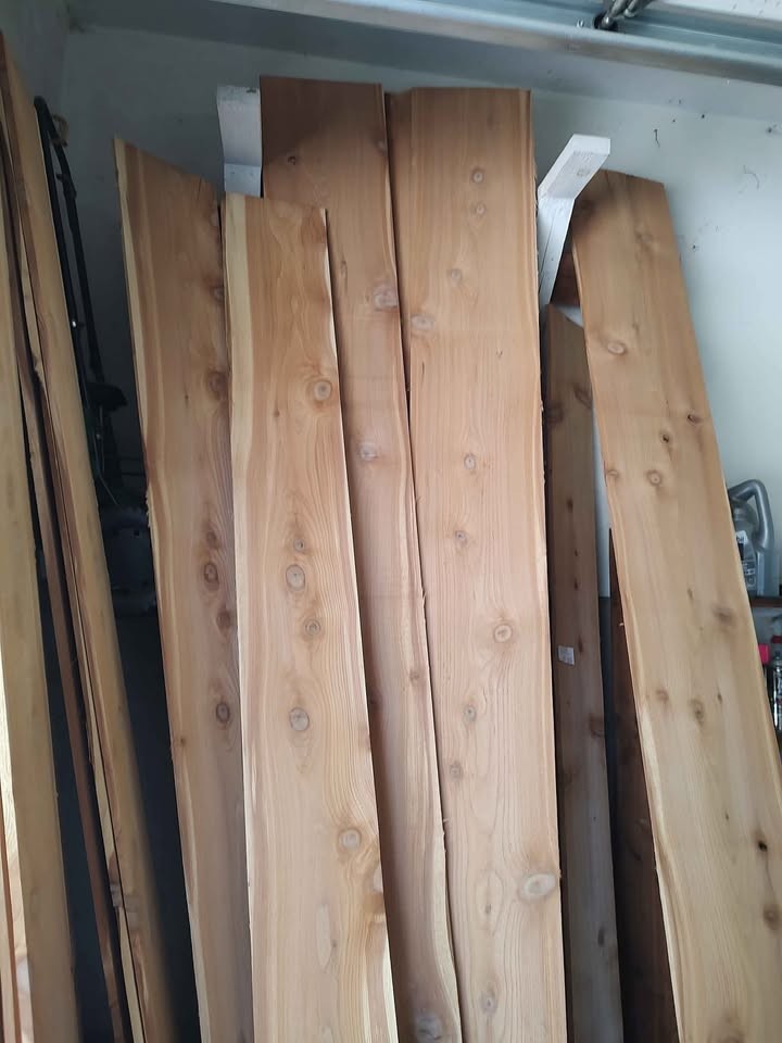 WALL BOARD MATERIAL...DOUG FIR....CEDAR - Image 2