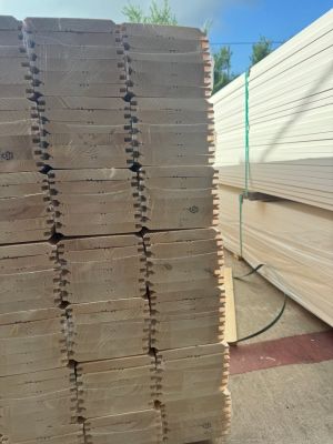 Tongue and Groove White Pine - Bead Board Design - 2 sided