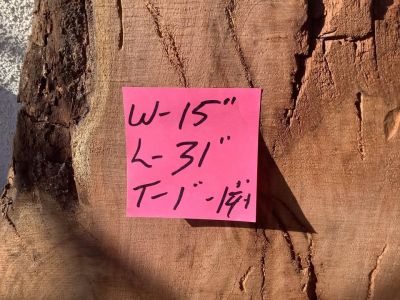 Mesquite burl slabs,