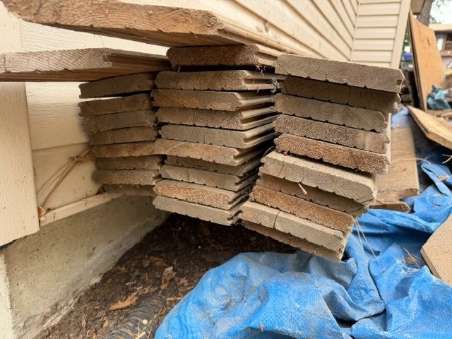 Tongue and Groove Cedar Planks - Image 2