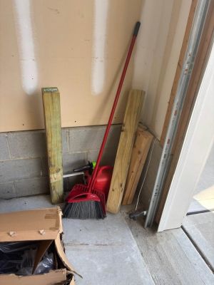 Scrap Lumber and Wooden Frame