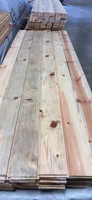 1x8x10 Ponderosa Blue Pine  Nickel Gap