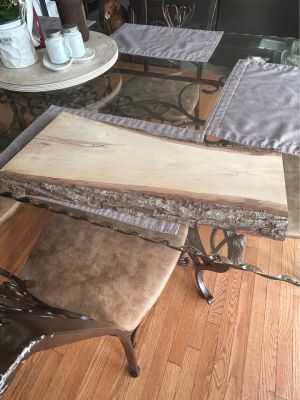 Wood slab