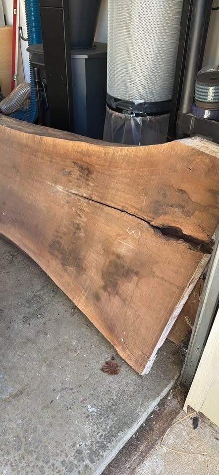 Walnut Live Edge Wood Slabs - Image 4