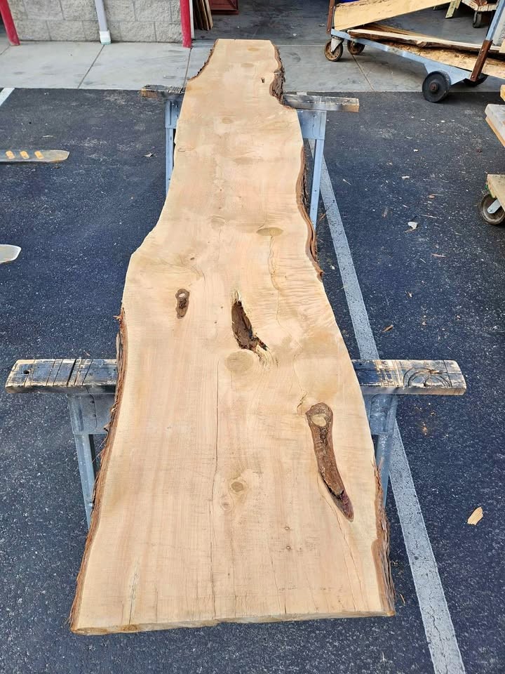 3x21x10ft Kiln Dried Juniper Slab - Great Wood Project Material - Image 1