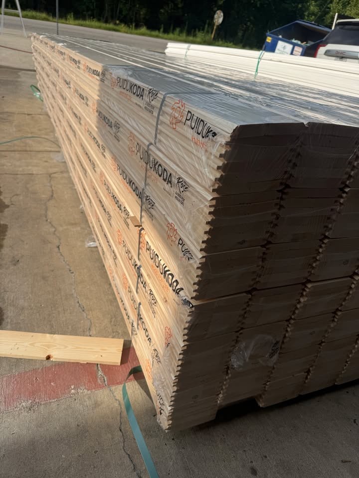 Tongue and Groove White Pine - Bead Board Design - 2 sided - Image 6