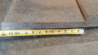 Dried cherry lumber