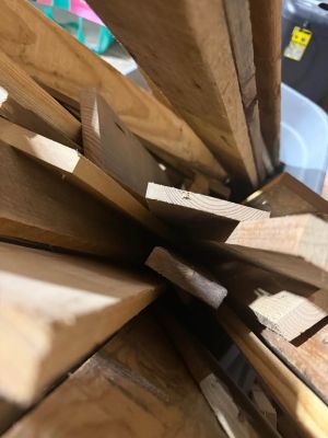 Reclaimed Pallet Wood Boards