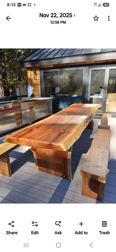 3"thick X 36"X 12ft cedar - Image 5