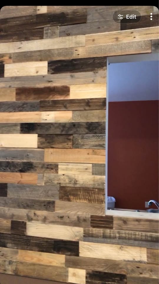 Reclaimed Pallet Wood Boards - Image 9