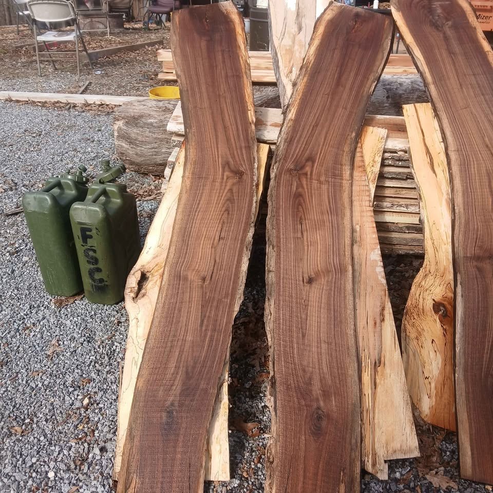 Walnut live edge boards - Image 2