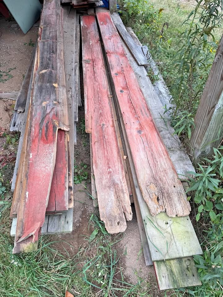 Reclaimed Barn Wood Planks - Image 1
