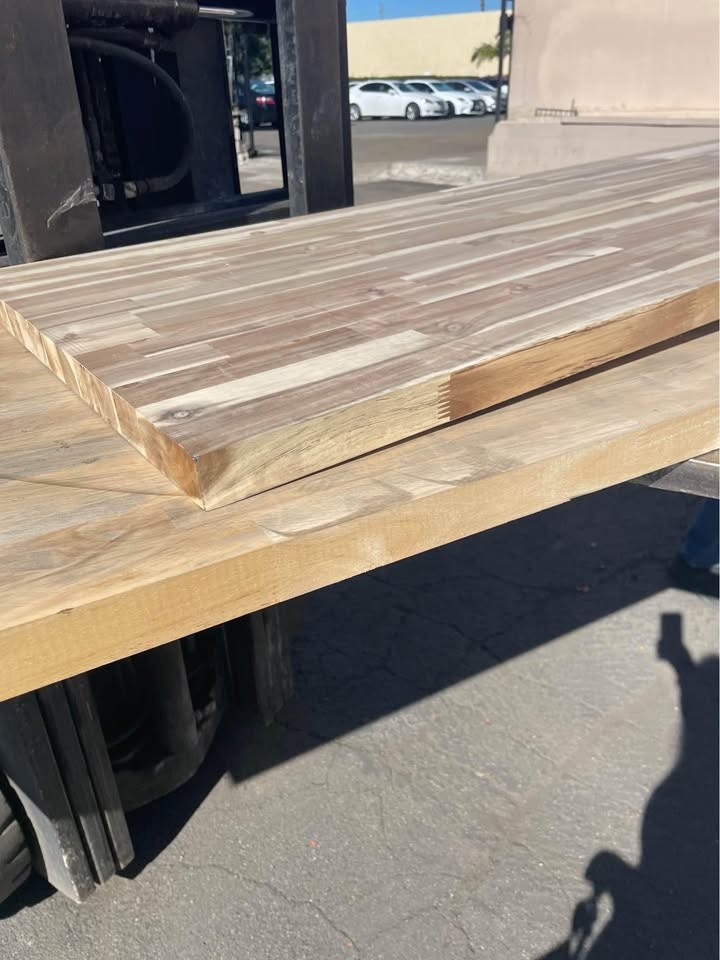 butcher block acacia Whole Sale 12 ft 8 ft 6x39 8x30 bar top tabletop - Image 6
