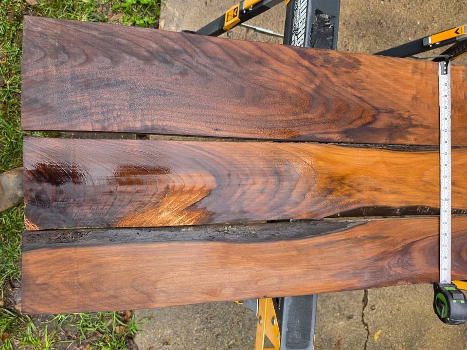 3 Walnut boards 6ft long $41 total - Pickup in Mount Vernon Ohio - Image 2