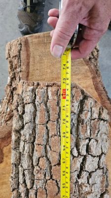 Oak slabs
