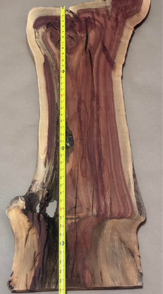 Pistachio Live-Edge Slab — Rare Graft Wood — $70 + shipping - Image 3