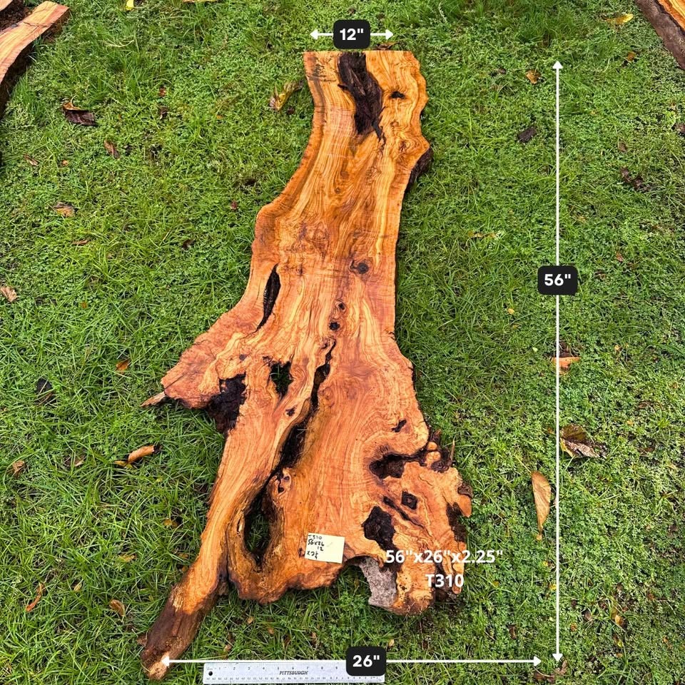 Large Live Edge Olive Wood Slabs for Tables, Resin Epoxy, Coffee Tables - Image 3