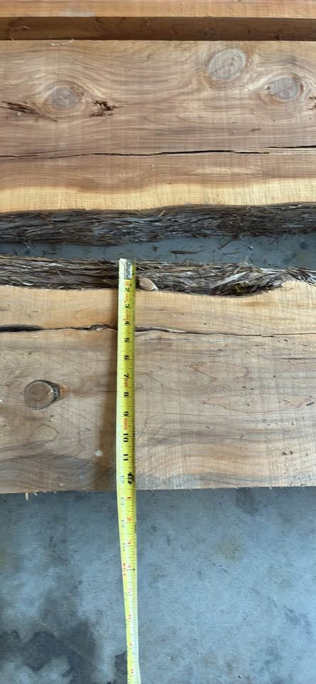 3” thick slabs of Cedar - Image 9