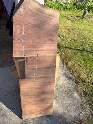 Small slabs and hardwood offcuts