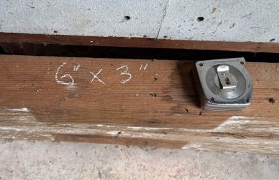 2- Reclaimed Wooden Barn Beams