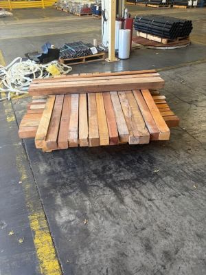Hardwood Timber Beams 3x3x59”
