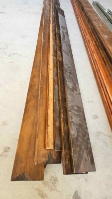 Assorted Wood Planks, Metal Strut Channels, and Threaded Rod