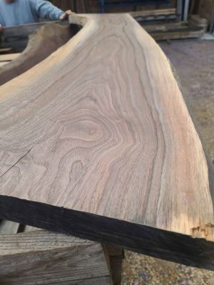 Steamed Black Walnut 8/4" -6/4" Slabs, preplaned, Various Widths x 7'-9'