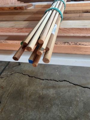 Mixed specialty wood for woodcrafting or general crafting - various lengths and sizes