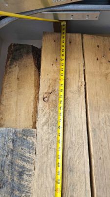 Reclaimed Heavy Timber Beams (3x8 Rough Sawn) - 138 Board Feet Total