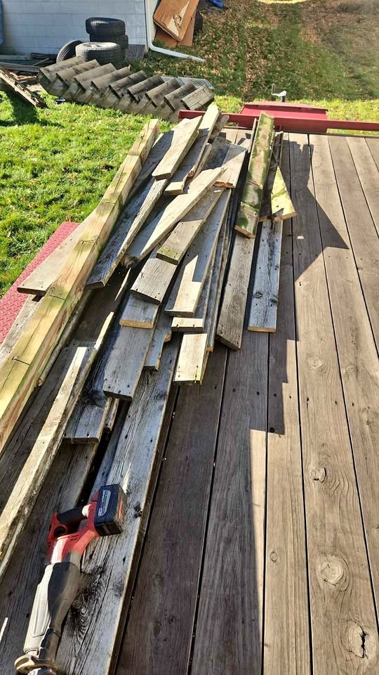 Rustic Deck wood