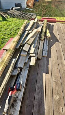 Rustic Deck wood