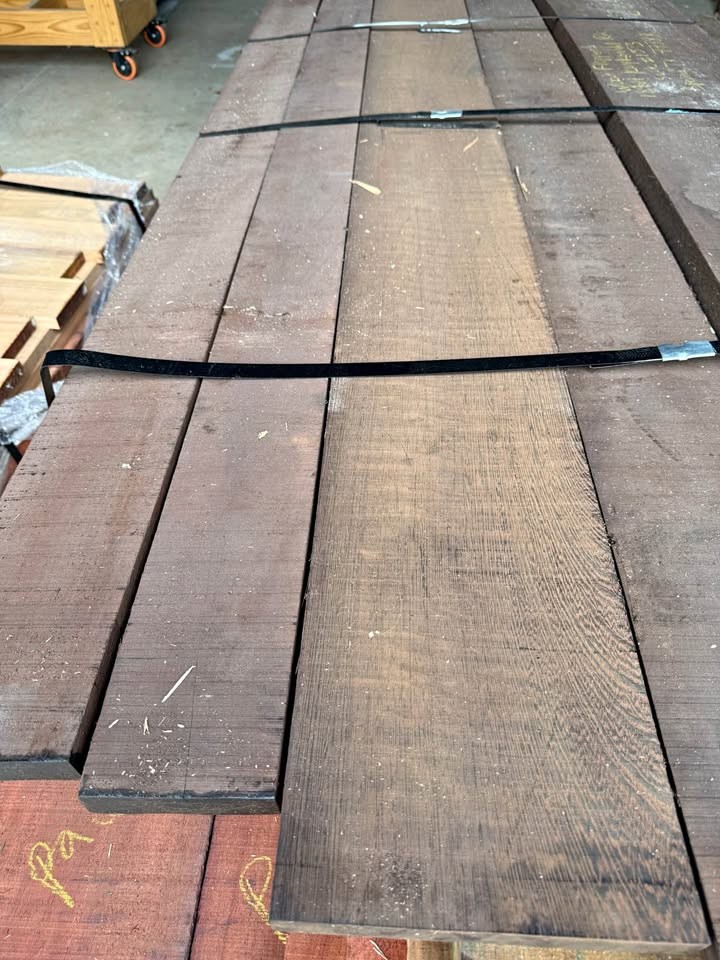 4/4 & 8/4 Wenge Lumber - $23.50/BF & $24.50/BF