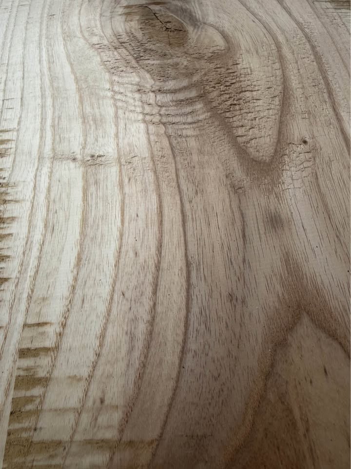 3 Long Live Edge Ash Wood Slabs from Same Tree—3” Thick, 6Y Air Dried, Climate Control, Bark Removed - Image 3