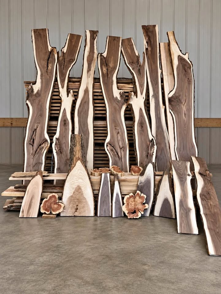 Walnut / Ash / Cedar -Hobby Wood - Image 1