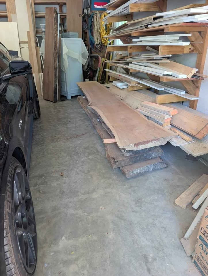 Walnut live edge wood - Image 2