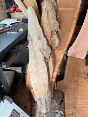 HALF PRICE LIVE EDGE CHERRY SLABS