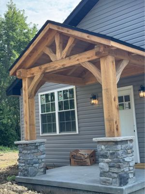 Large Timber Frame Wood Beams