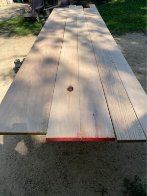 300 Sq Ft Select & Better Oak Boards at $6.00 per foot