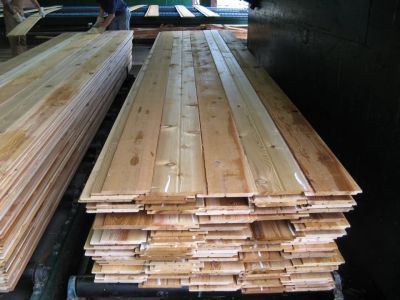 Assorted Pine Lumber and Tongue and Groove Boards