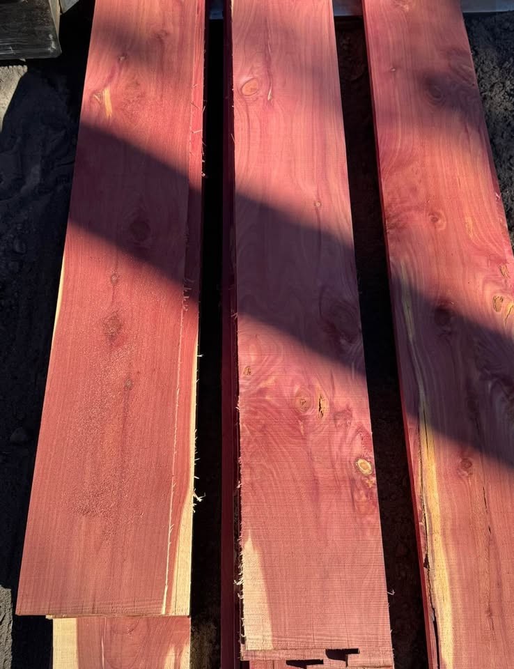 Eastern Red Cedar Lumber and Wood Slabs - Image 3